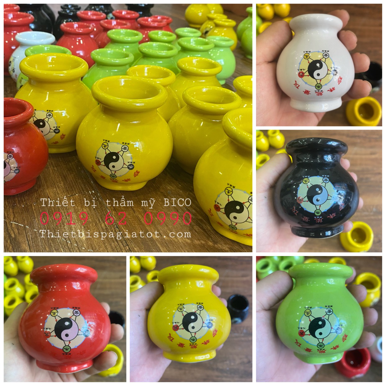 bộ giác hơi ngũ hành